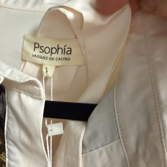 PSOPHIA Shirt with Gold and Black Embroidery - Picture 3 of 6